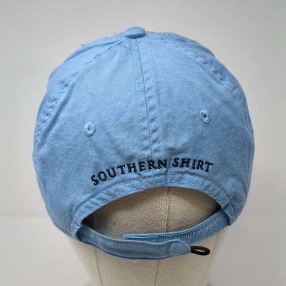 Southern Shirt Logo Strapback Hat Blue One Size Adjustable Embroidered - Picture 6 of 9